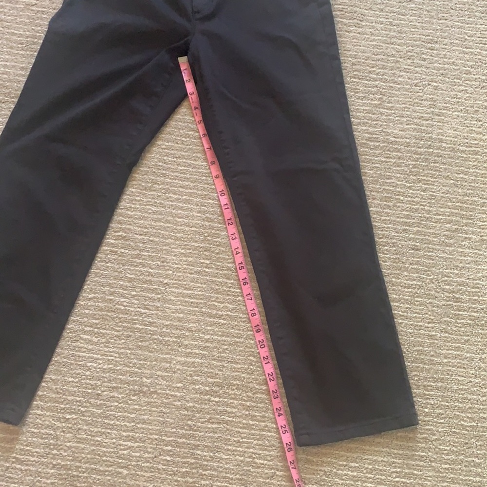 Eileen Fisher black straight 5-pocket jeans - Picture 9 of 10
